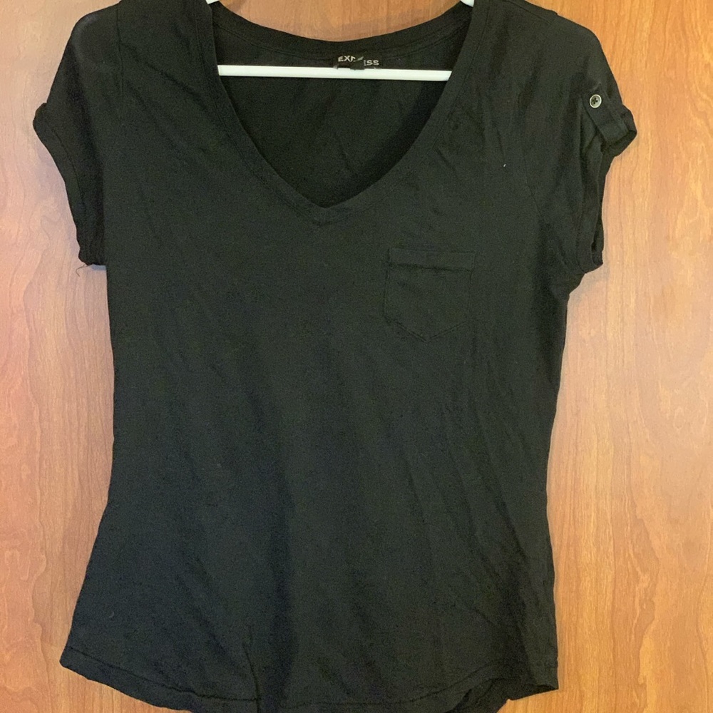 Black Vneck